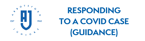 AJFC Guidance about responding to a COVID case or suspected COVID case
