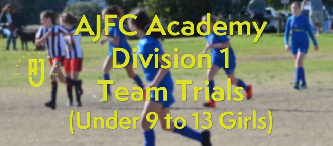 Abbotsford Juniors Football Club Academy Girls Football Trials